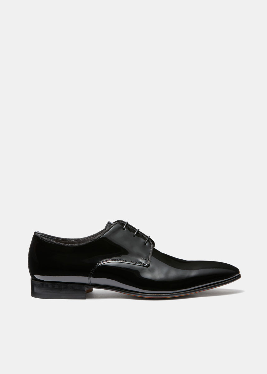 Patent Leather Derby Shoe