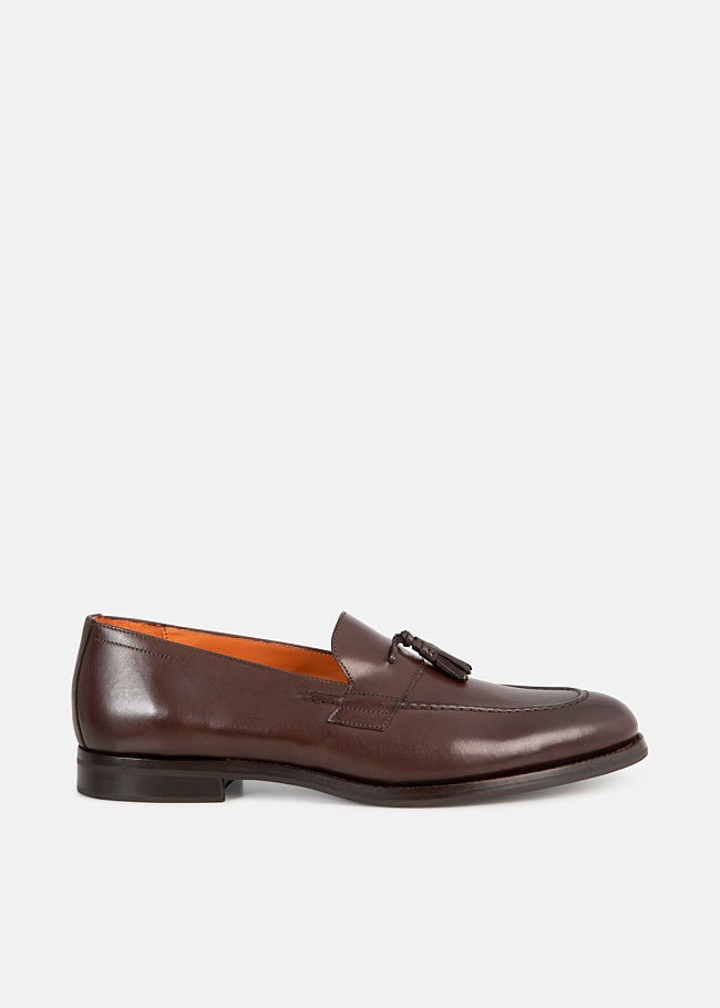 Leather Loafer With Tassel