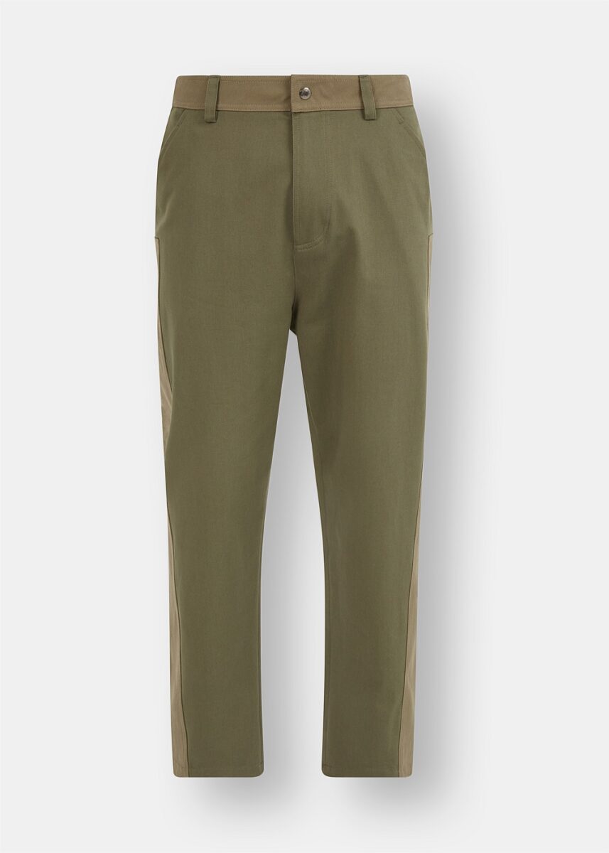 Baggy Fit Panelled Trousers