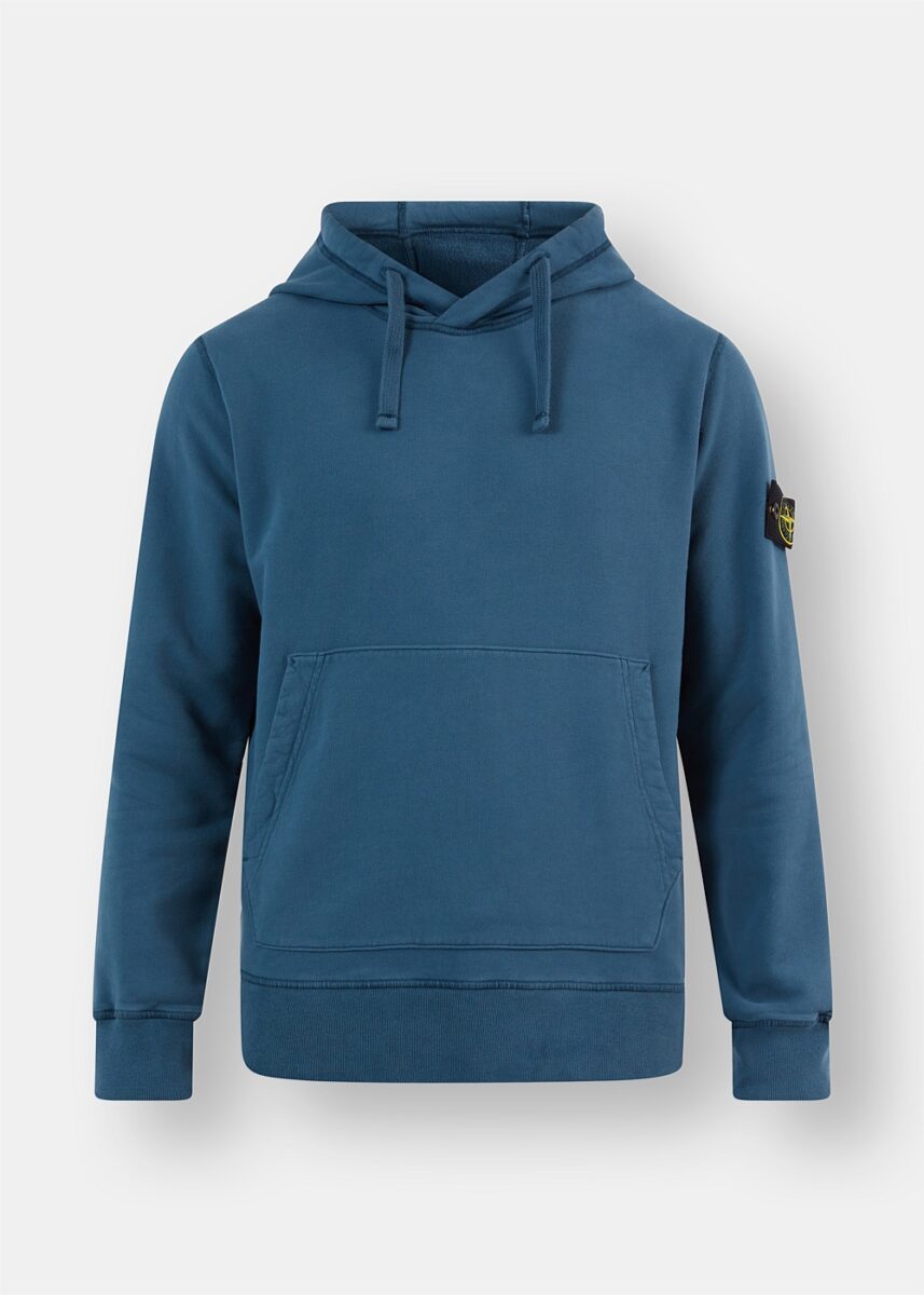 Teal Classic Patch Hoodie