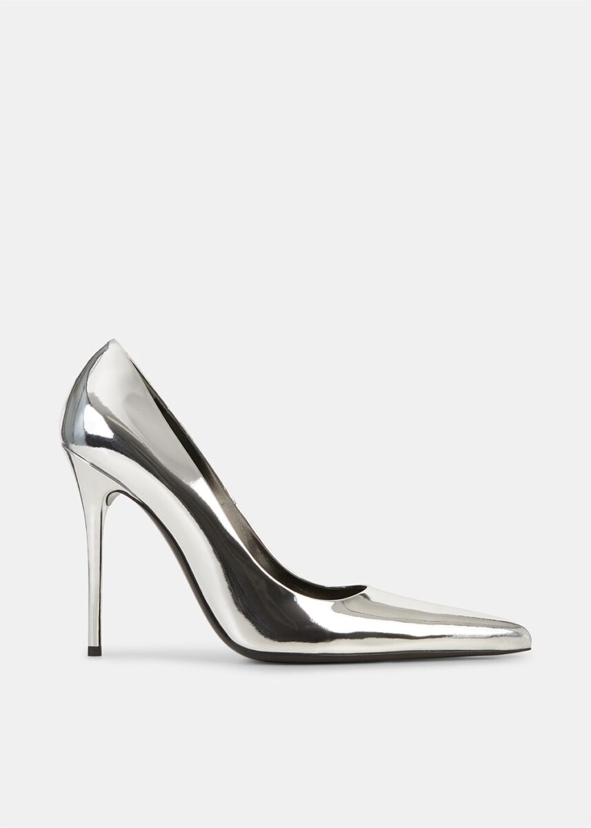 Mirror Leather Pointy Pump