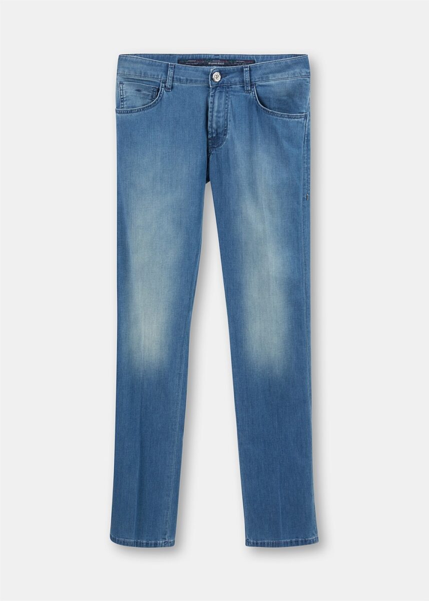 Blue Slim Denim Jeans