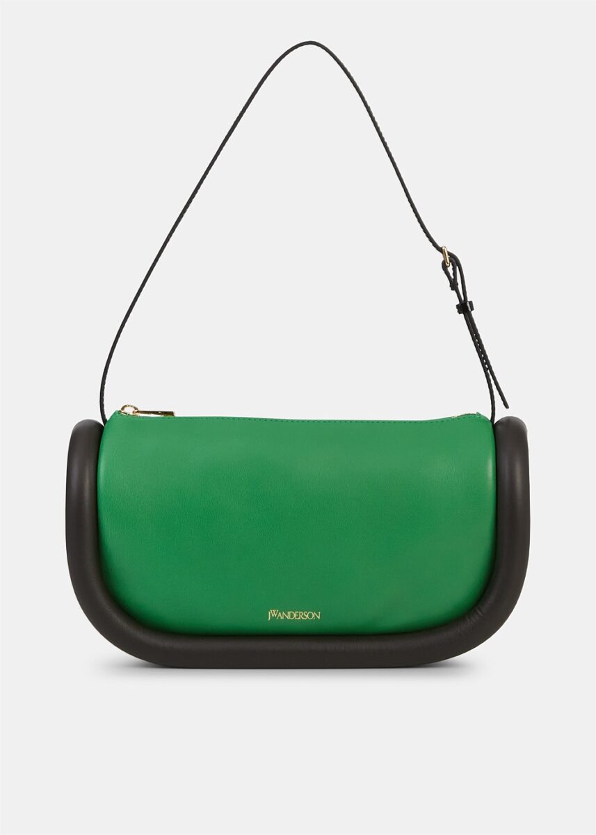 Green Bumper Baguette Bag