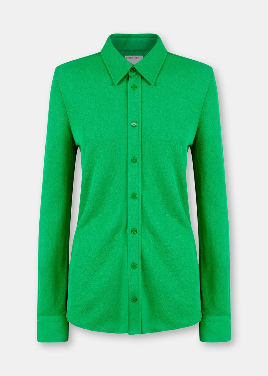 Green Long Sleeve Sable Shirt
