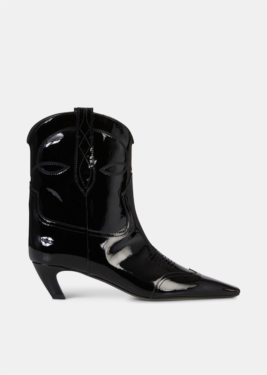Dallas Patent Leather Cowboy Boots