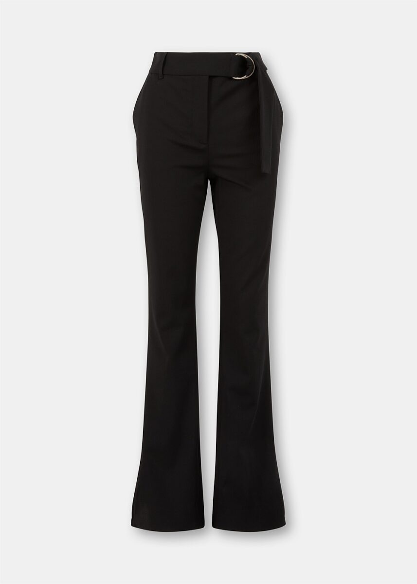 Black Pemilia Tailored Trousers