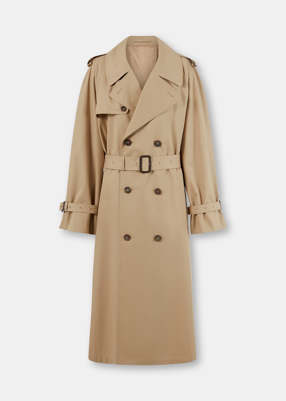Double Breasted Trench Coat - Harrolds